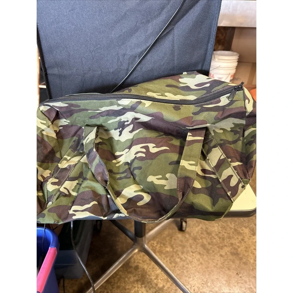 Vintage G by Guess Camouflage Duffle Bag 16